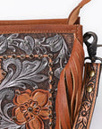 American Darling Crossbody Hand Tooled Genuine Leather Women Bag Western Handbag Purse