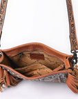 American Darling Crossbody Hand Tooled Genuine Leather Women Bag Western Handbag Purse
