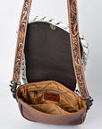 American Darling Crossbody Hand Tooled Genuine Leather Women Bag Western Handbag Purse