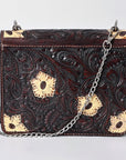 American Darling Crossbody Hand Tooled Genuine Leather Women Bag Western Handbag Purse