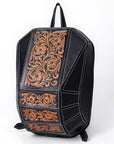 American Darling ADBGA680 Backpack Hand Tooled Genuine Western Leather Women Bag Western Handbag Purse