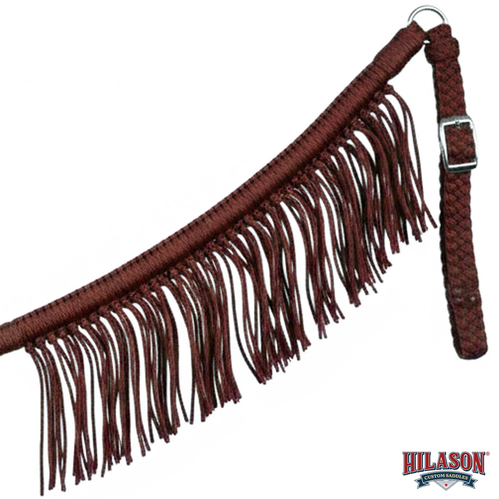Hilason Horse Breast Collar – Flat Braided Paracord with Fringes