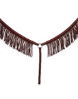 Hilason Horse Breast Collar – Flat Braided Paracord with Fringes