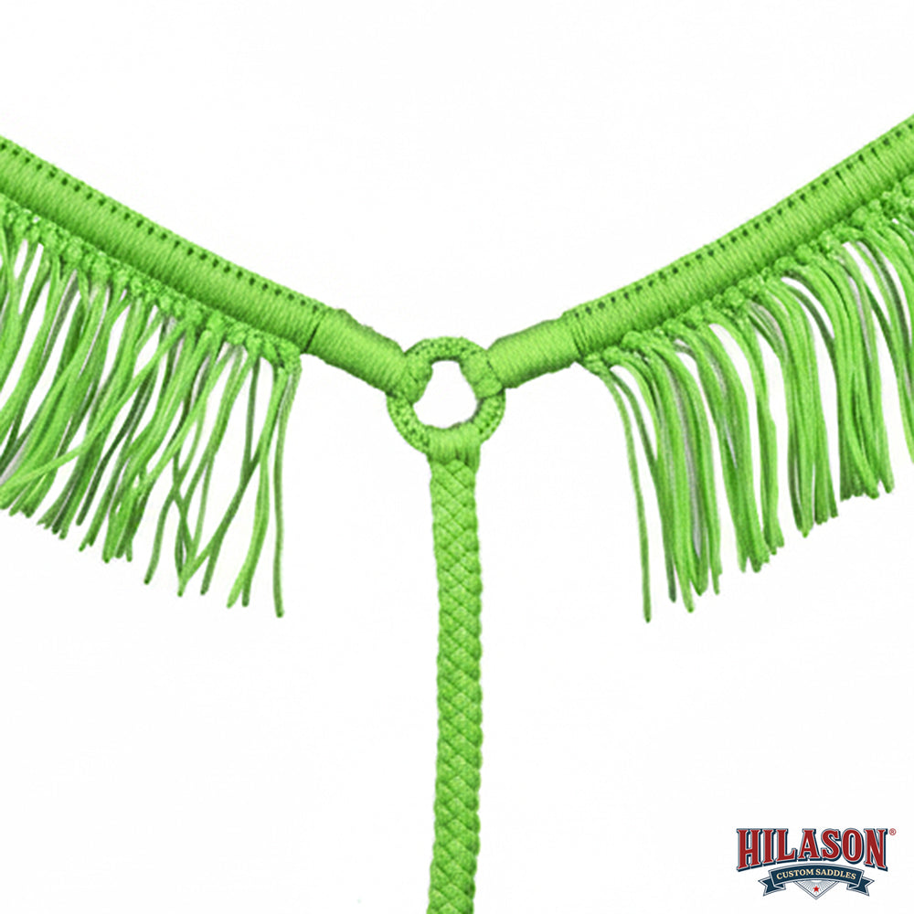 Hilason Horse Breast Collar – Flat Braided Paracord with Fringes