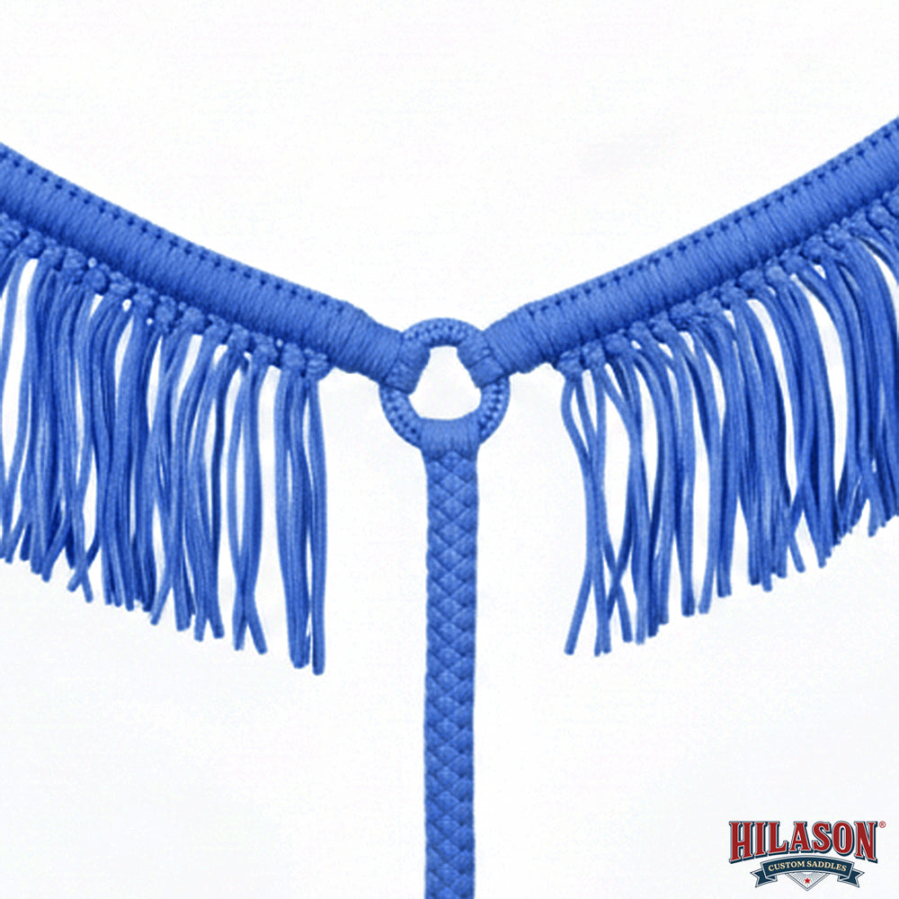 Hilason Horse Breast Collar – Flat Braided Paracord with Fringes