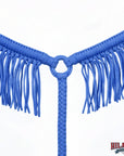 Hilason Horse Breast Collar – Flat Braided Paracord with Fringes