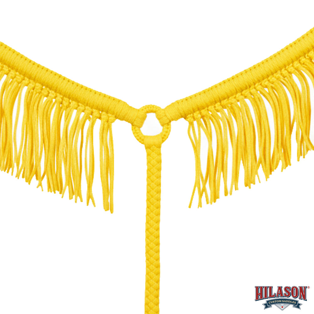 Hilason Horse Breast Collar – Flat Braided Paracord with Fringes
