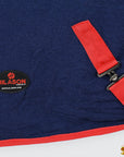 HILASON Western Equine Premium Cotton Towel Horse Blanket Navy Blue