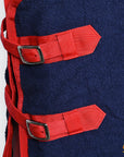 HILASON Western Equine Premium Cotton Towel Horse Blanket Navy Blue