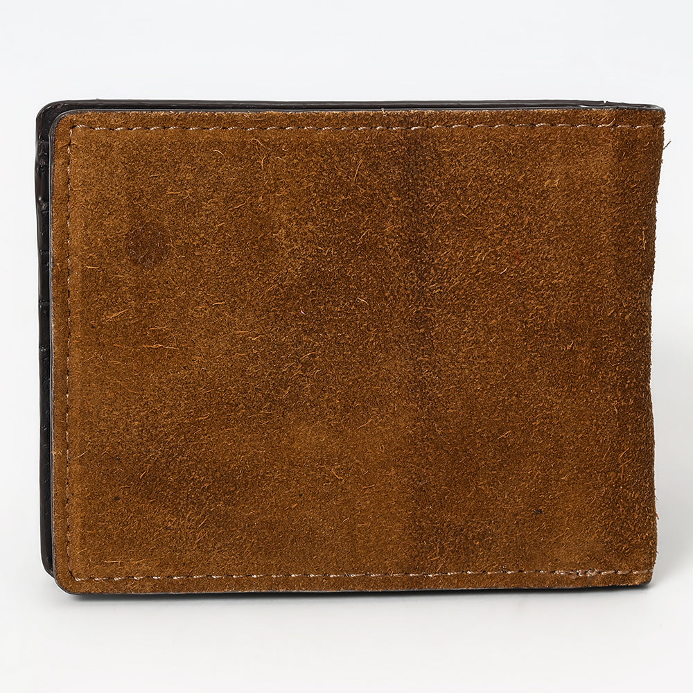 American Darling Genuine Leather Bifold Wallet For Men &amp; Women Unisex Purse