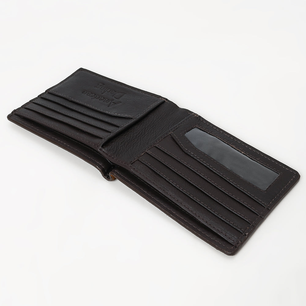 American Darling Genuine Leather Bifold Wallet For Men &amp; Women Unisex Purse