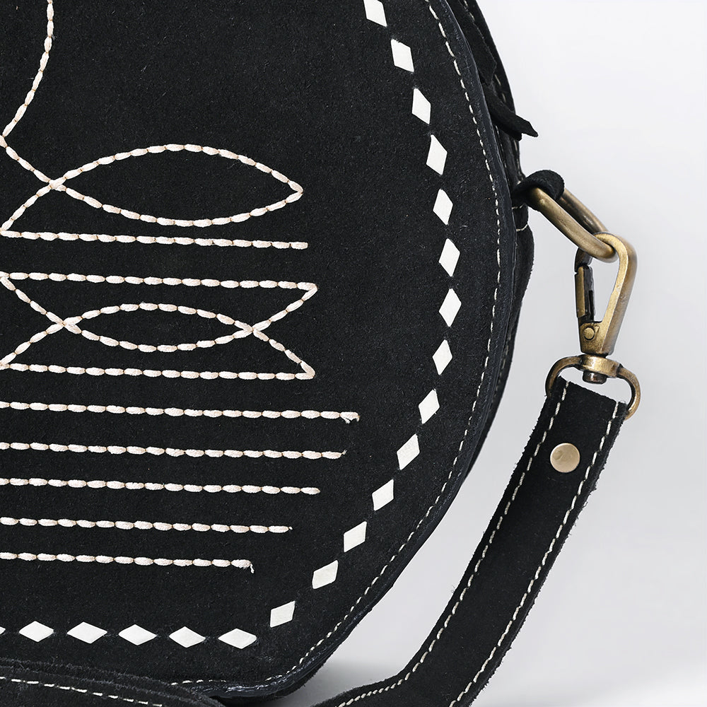 American Darling Canteen Genuine Leather women bag western handbag purse