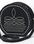 American Darling Canteen Genuine Leather women bag western handbag purse