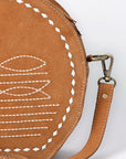 American Darling Canteen Genuine Leather women bag western handbag purse