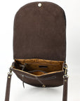 American Darling Cross Body Suede Genuine Western Leather Women Bag Handbag Purse |