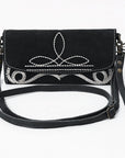 American Darling Suede Bag Genuine Leather Clutch Bag