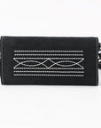 American Darling Suede Bag Genuine Leather Clutch Bag