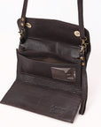 American Darling Suede Bag Genuine Leather Clutch Bag