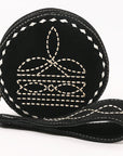 American Darling Suede Bag Genuine Leather Canteen Bag