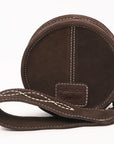 American Darling Suede Bag Genuine Leather Canteen Bag
