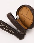 American Darling Suede Bag Genuine Leather Canteen Bag