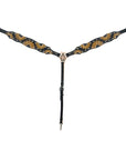 AMERICAN DARLING Western Horse One Ear Headstall Breast Collar Set Leather