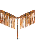 AMERICAN DARLING Western Horse Headstall Breast Collar Set American Leather