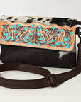 OHLAY Clutch Genuine Leather women bag western Bag SKBZ163