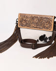 OHLAY Clutch Genuine Leather women bag western Bag SKBZ164