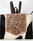 OHLAY Backpack Genuine Leather women bag western Bag SKBZ165
