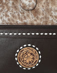 OHLAY Large Crossbody Genuine Leather women bag western Bag SKBZ168