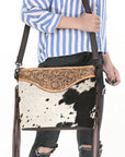 OHLAY Cross Body Genuine Leather women bag western Bag SKBZ171