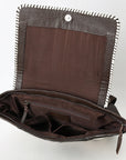 OHLAY Backpack Genuine Leather women bag western Bag SKBZ172