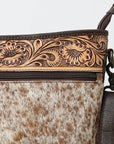 OHLAY Large Crossbody Genuine Leather women bag western Bag SKBZ173