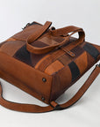 OHLAY Tote Genuine Leather women bag western Bag SKBZ174