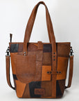 OHLAY Tote Genuine Leather women bag western Bag SKBZ174