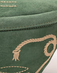 American Darling Suede Bag Genuine Leather Fanny Pack Bag