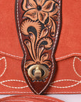 American Darling Crossbody Hand Tooled Suede Genuine Leather Women Bag Western Handbag Purse