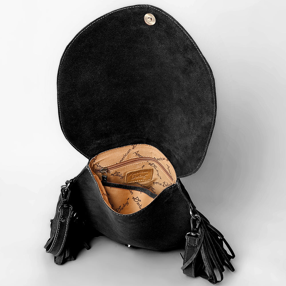 American Darling Crossbody Genuine Suede Leather women bag western handbag purse