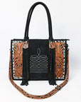 American Darling Tote Hand Tooled Suede Genuine Western Leather Women Bag Western Handbag Purse
