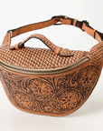 ADBGZ829 Fanny Pack Genuine Western Leather Women Bag