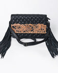 American Darling Crossbody Hand Tooled  Genuine Western Leather Women Bag Western Handbag Purse