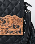 American Darling Crossbody Hand Tooled  Genuine Western Leather Women Bag Western Handbag Purse