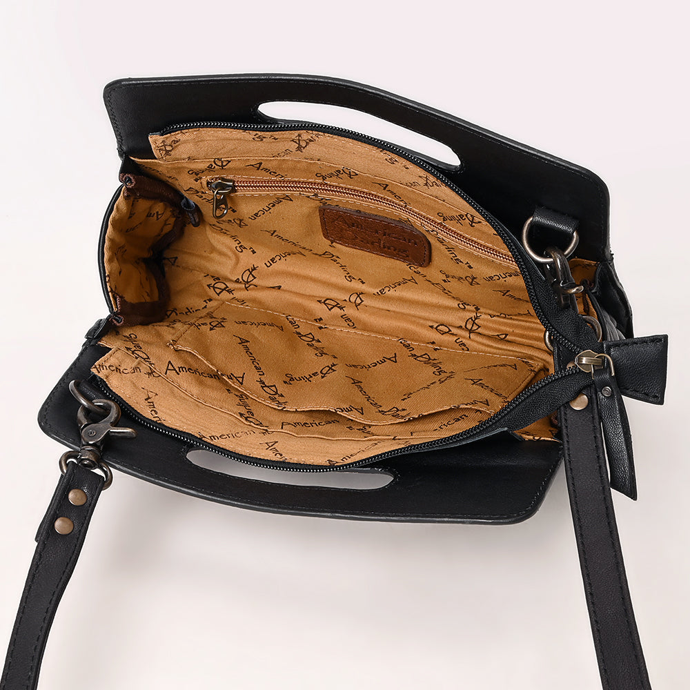 American Darling Clutch Hand Tooled Genuine Leather women bag western Bag