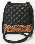 ADBG1679 Crossbody Hand Tooled Genuine Western Leather Women Bag