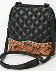 ADBG1679 Crossbody Hand Tooled Genuine Western Leather Women Bag