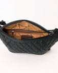 ADBG1680 Fanny Pack Hand Tooled Genuine Western Leather Women Bag