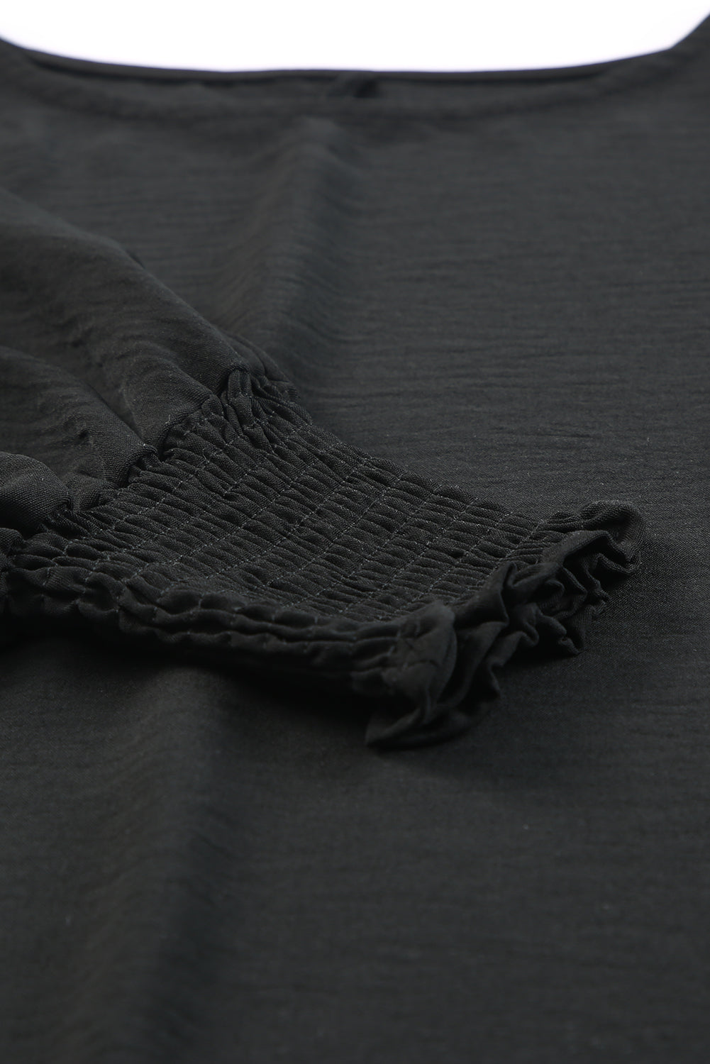 Alessia Smocked Wrist Shift Top