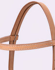 Hilason Western Horse Noseband Rawhide Genuine American Leather Headstall