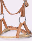Hilason Western Horse Noseband Rawhide Genuine American Leather Headstall